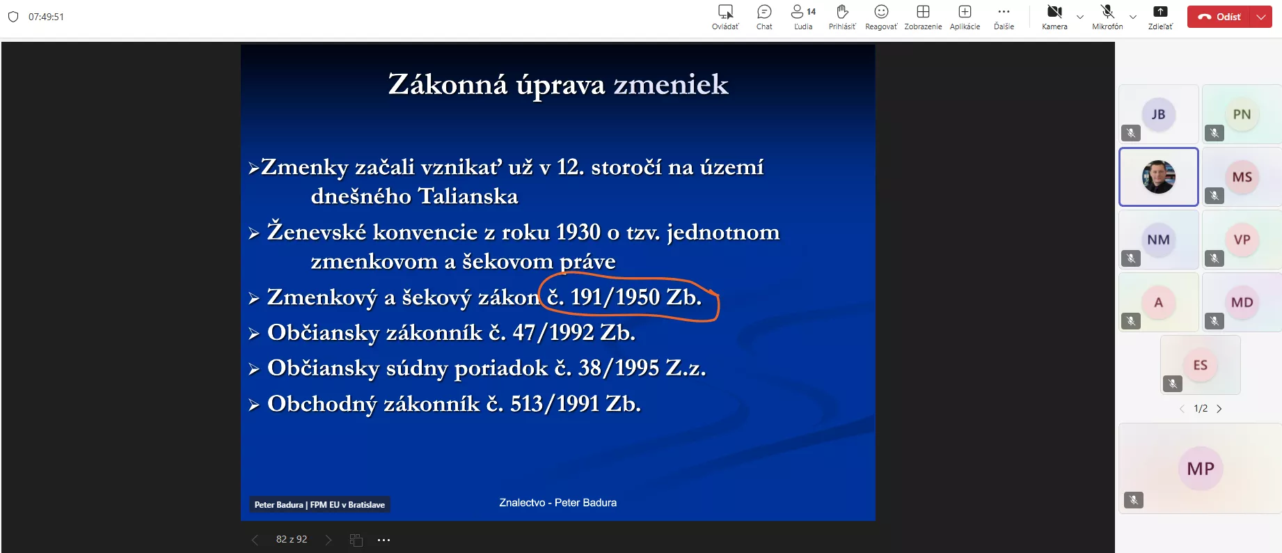 3. sústredenie Ekonómia, manažment a ohodnocovanie majetku