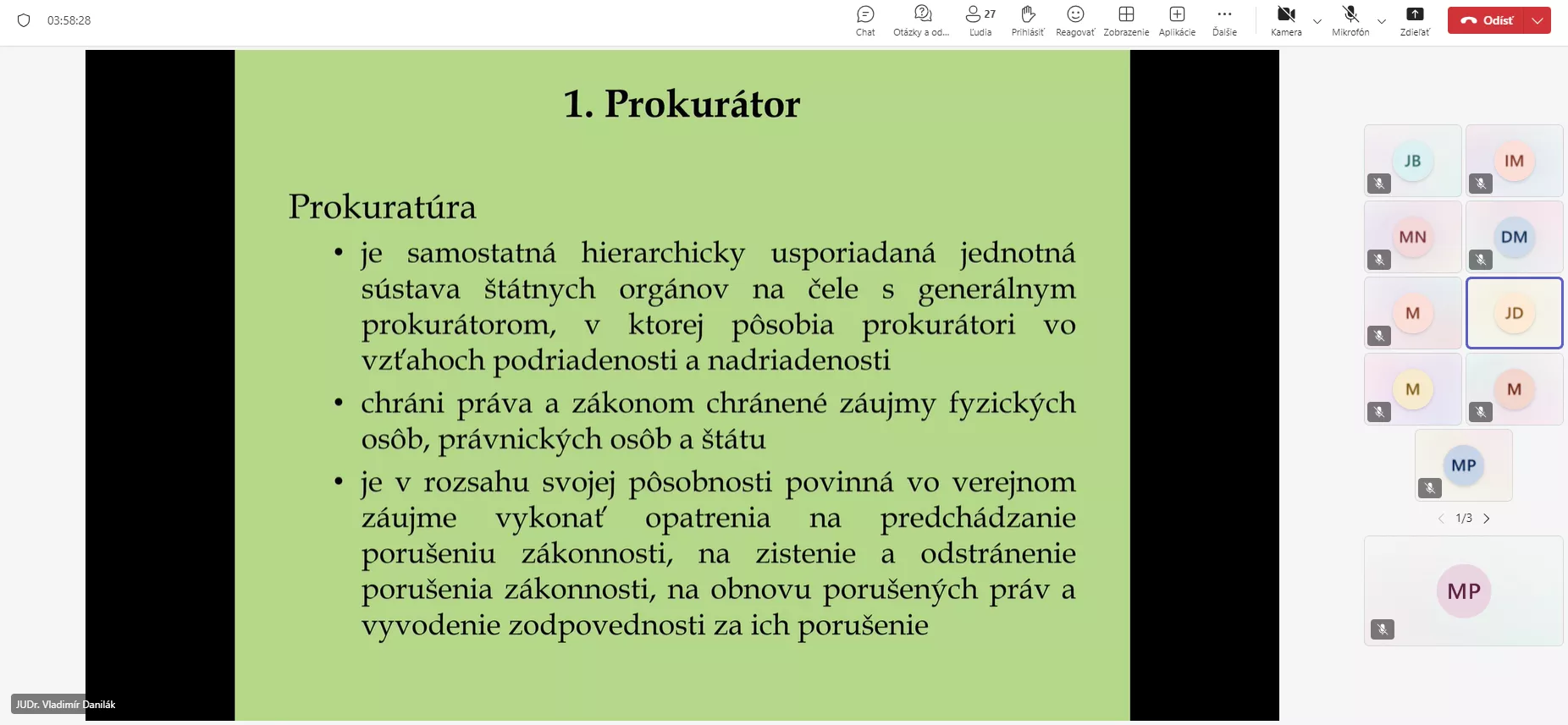 Osobitné vzdelávanie Odborné minimum pre znalcov